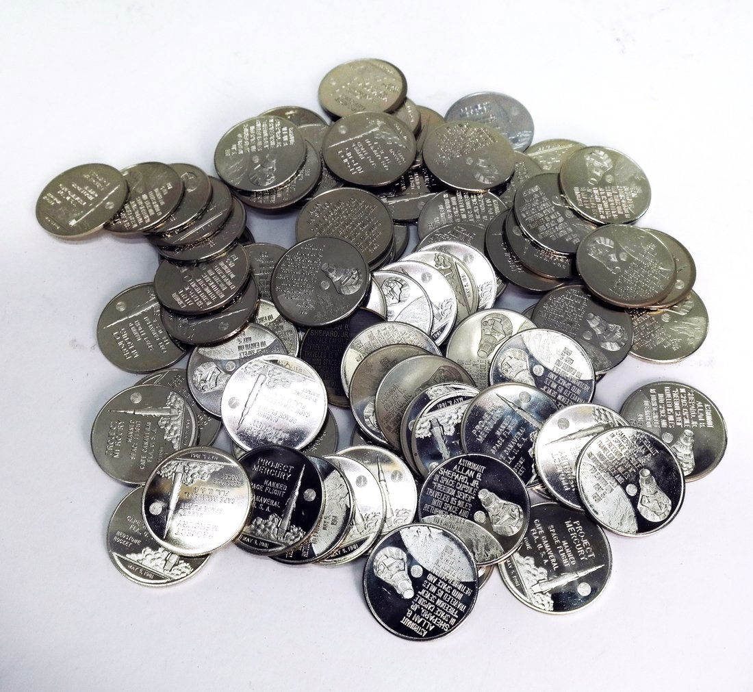 1961 U.S. Project Mercury Medals (1 of 3)