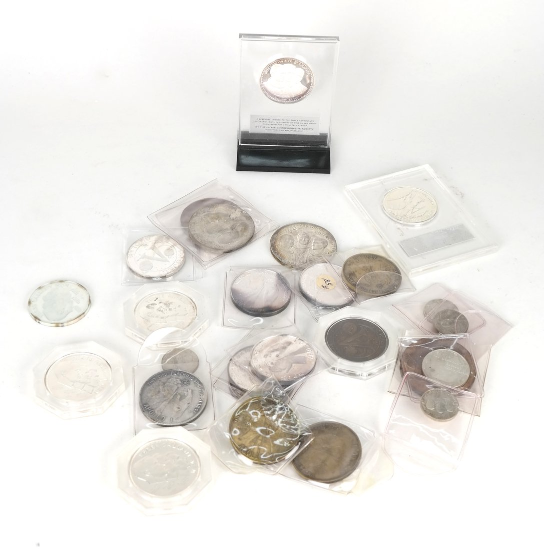 1967 US Apollo I Memorial Silver Medals (1 of 5)