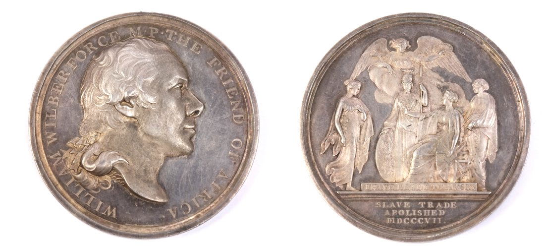 1807 Britain Abolition Silver Medal (1 of 1)