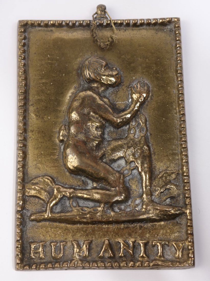 U.S. “Humanity” Brass Plaquette (1 of 4)