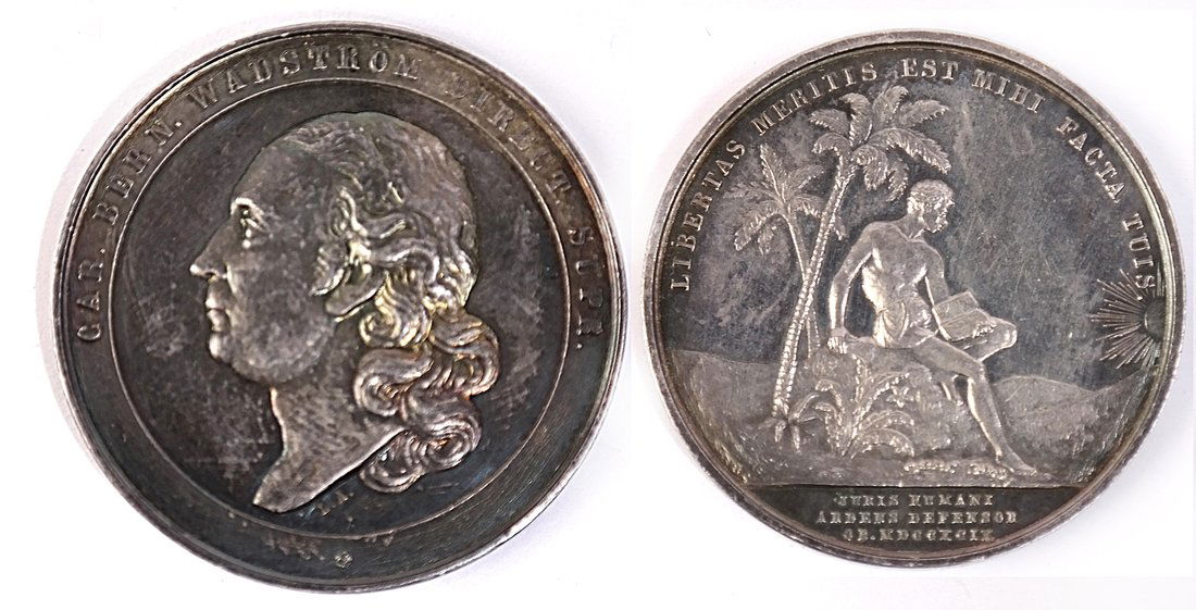 1899 Sweden Carl B. Wadstrom Medal (1 of 1)