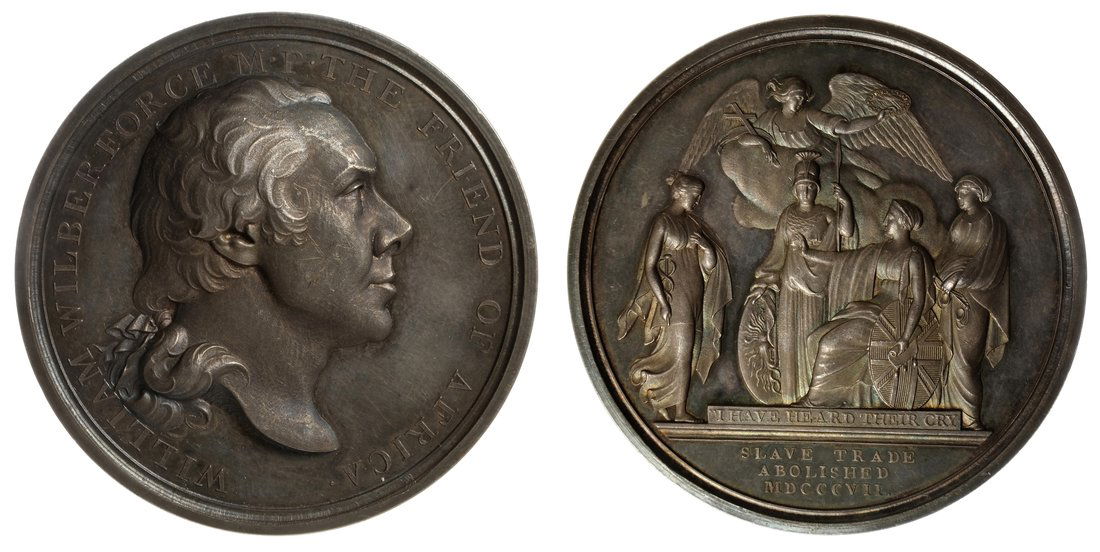 1807 Britain Cased Abolition Medal (1 of 8)