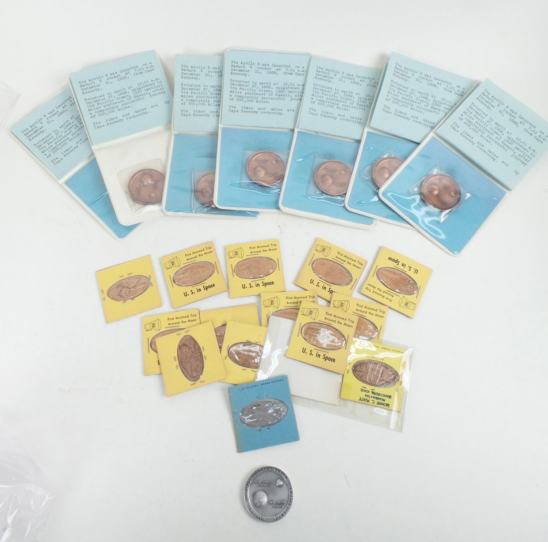 1968 US Apollo VIII Asst. Medals (1 of 10)