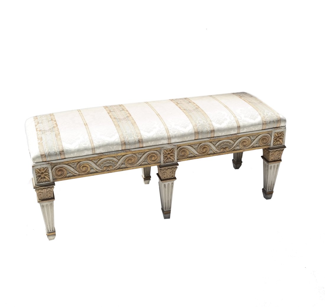 French Decorative Window Bench (1 of 6)