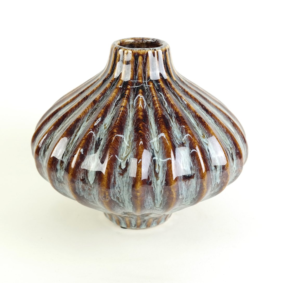 Ceramic Reed Form Vase (1 of 6)