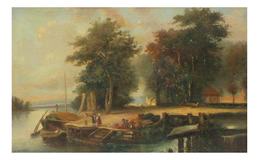 Frank Myers Boggs, Harbor Scene (1 of 5)