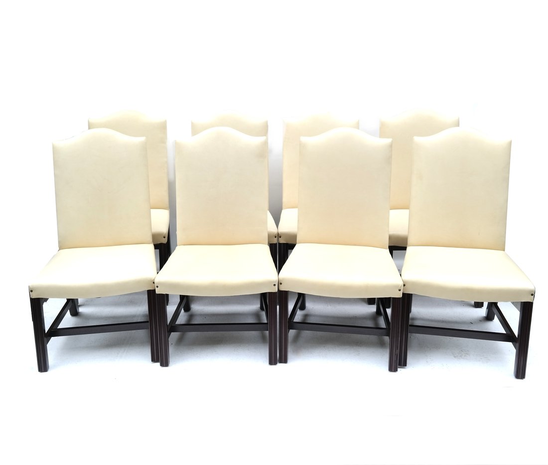 Eight George Smith Dining Chairs (1 of 7)