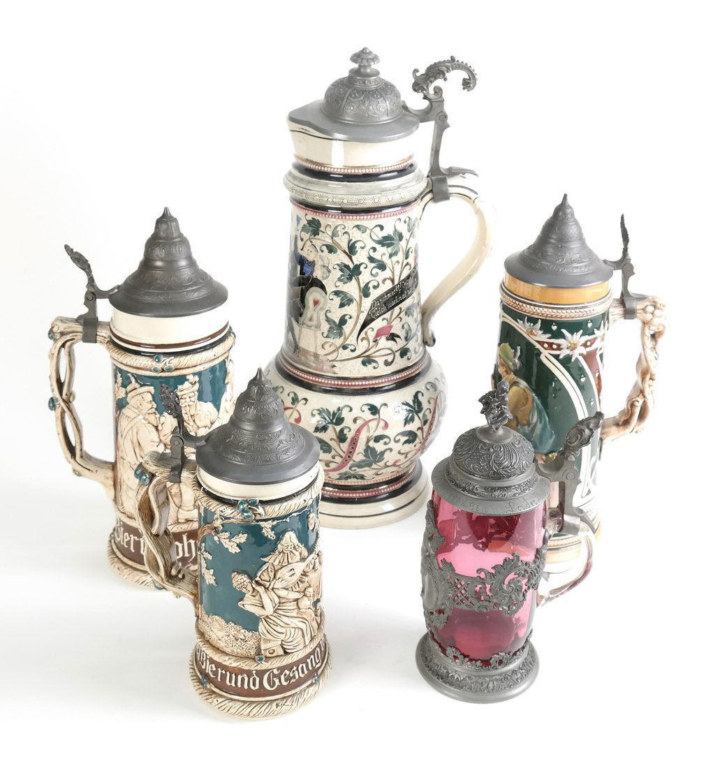 Collection of Beer Steins (1 of 9)