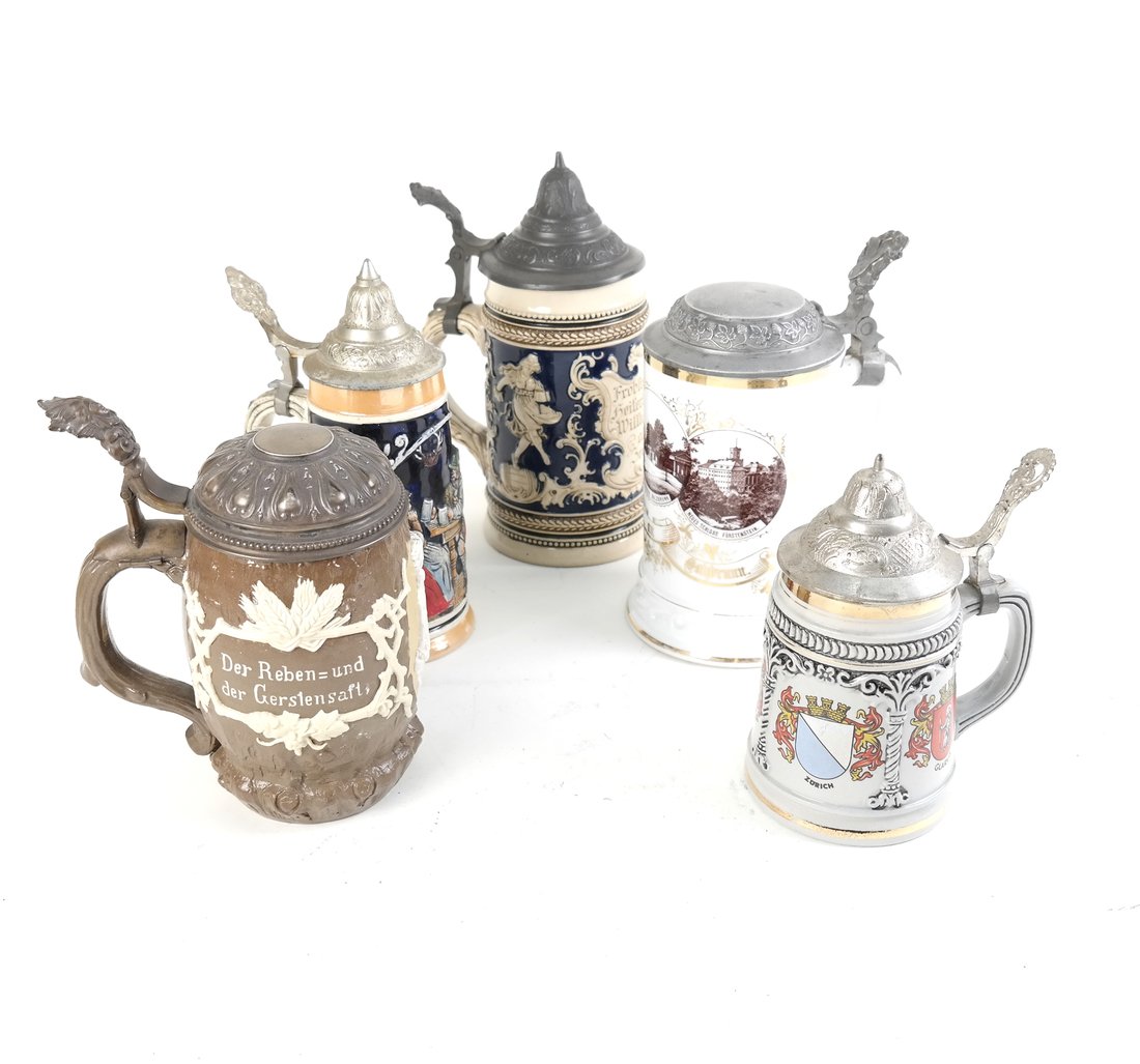 5 Beer Steins (1 of 9)