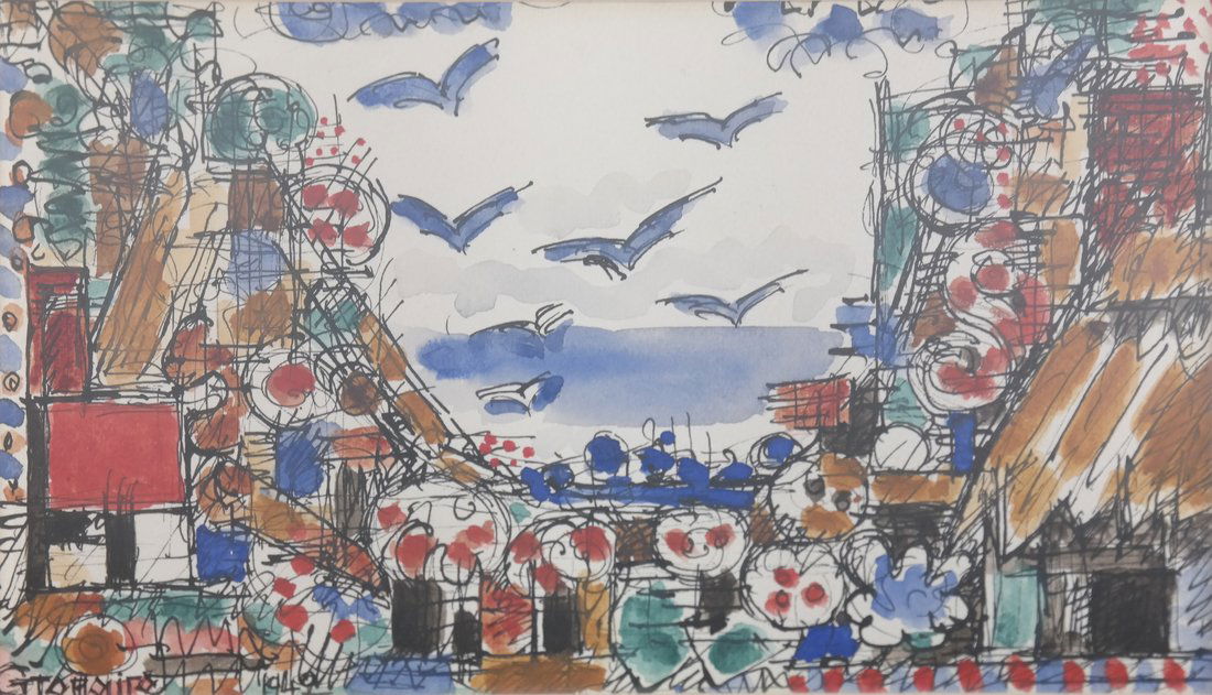 Marcel Gromaire, Birds in Flight (1 of 5)