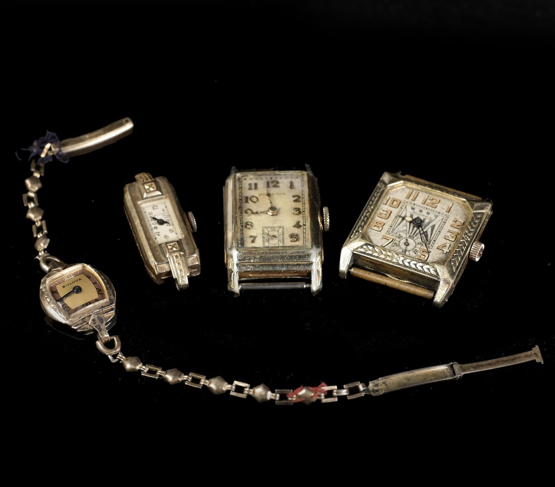 Group of Four Wrist Watches (1 of 10)