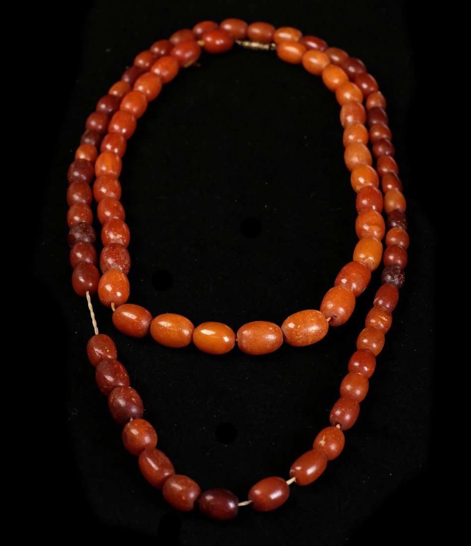 Two Amber Necklaces (1 of 4)