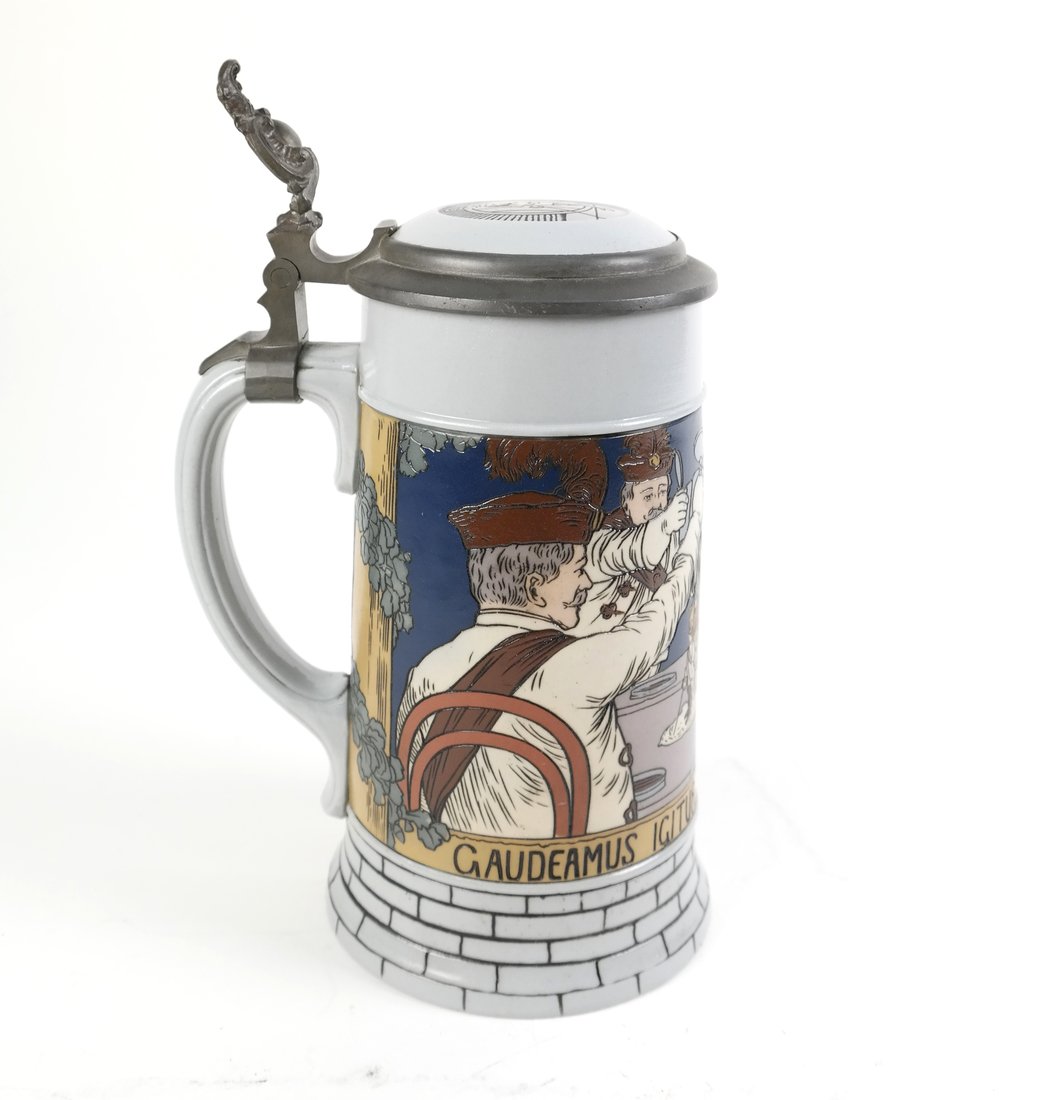 Mettlach Beer Stein (1 of 6)
