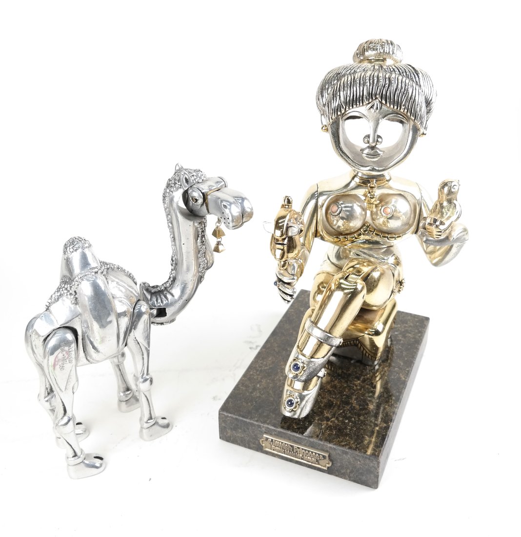 Frank Meisler 2 Metal Sculptures (1 of 10)