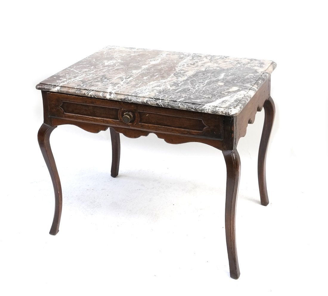 Marble Top Provincial Table (1 of 10)