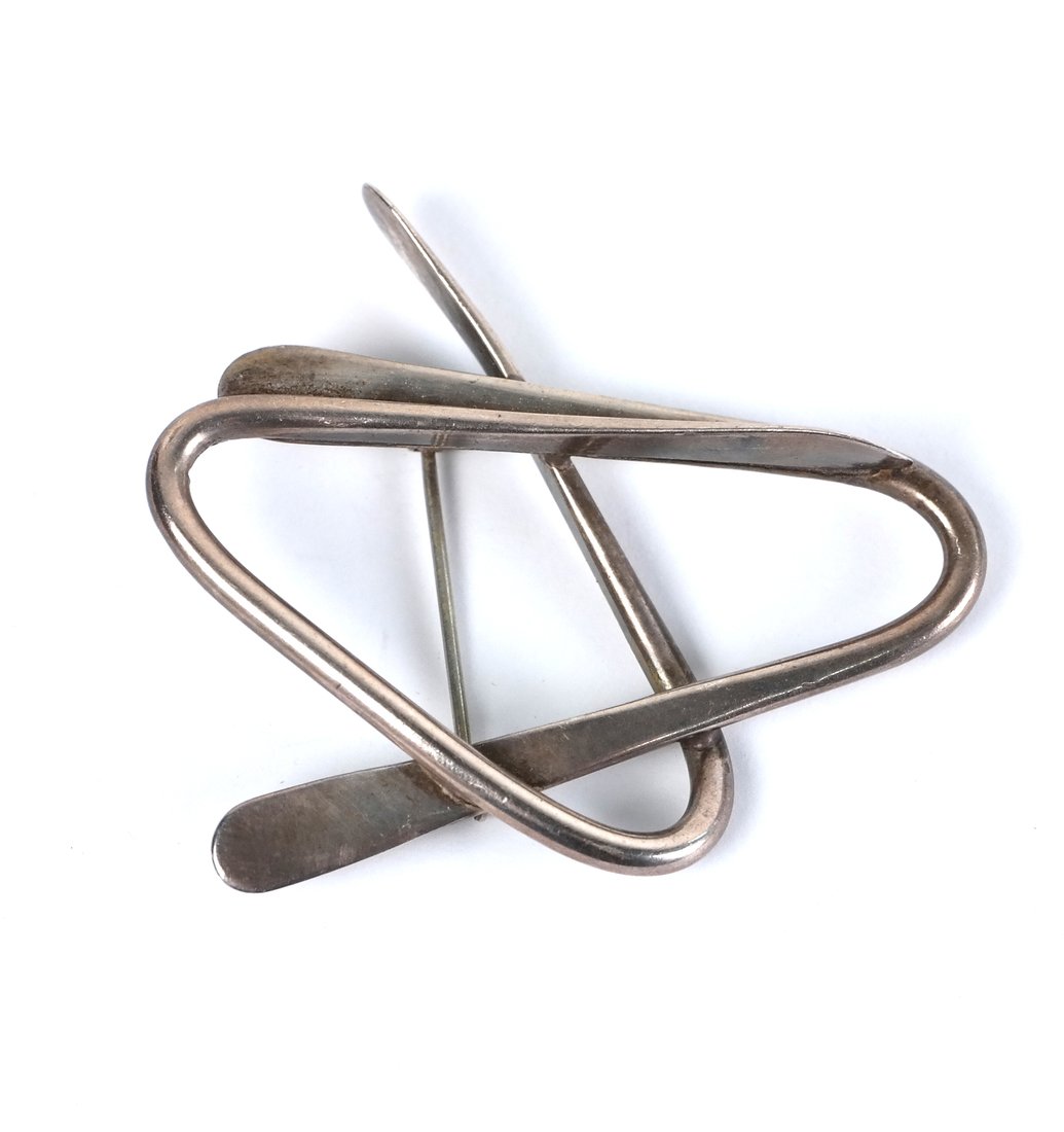 Art Smith, Sterling Abstract Brooch (1 of 5)