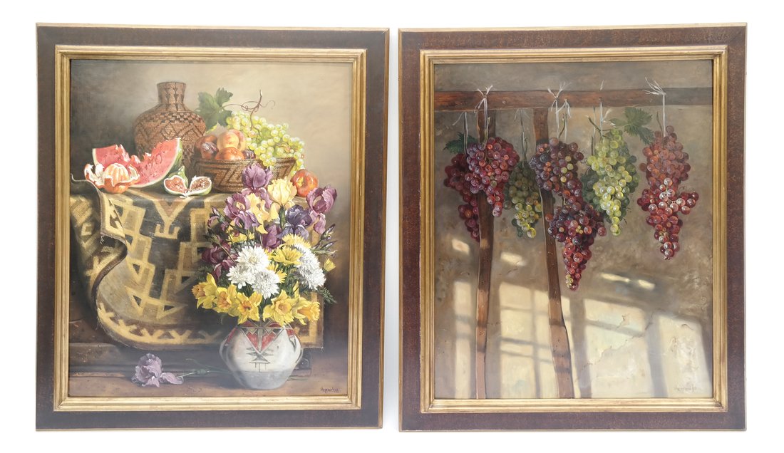 A Pair of Two Still Life Paintings (1 of 9)