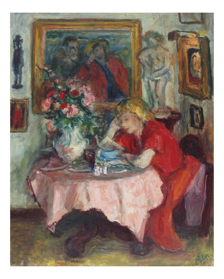 Robert Phillip "Rochelle at Breakfast" (1 of 7)