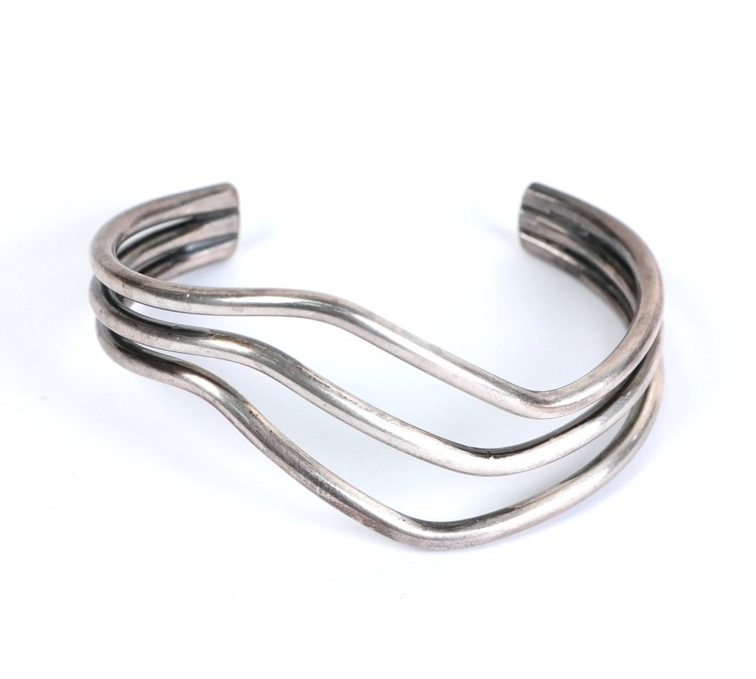 Henry Steig Sterling Cuff Bracelet (1 of 5)