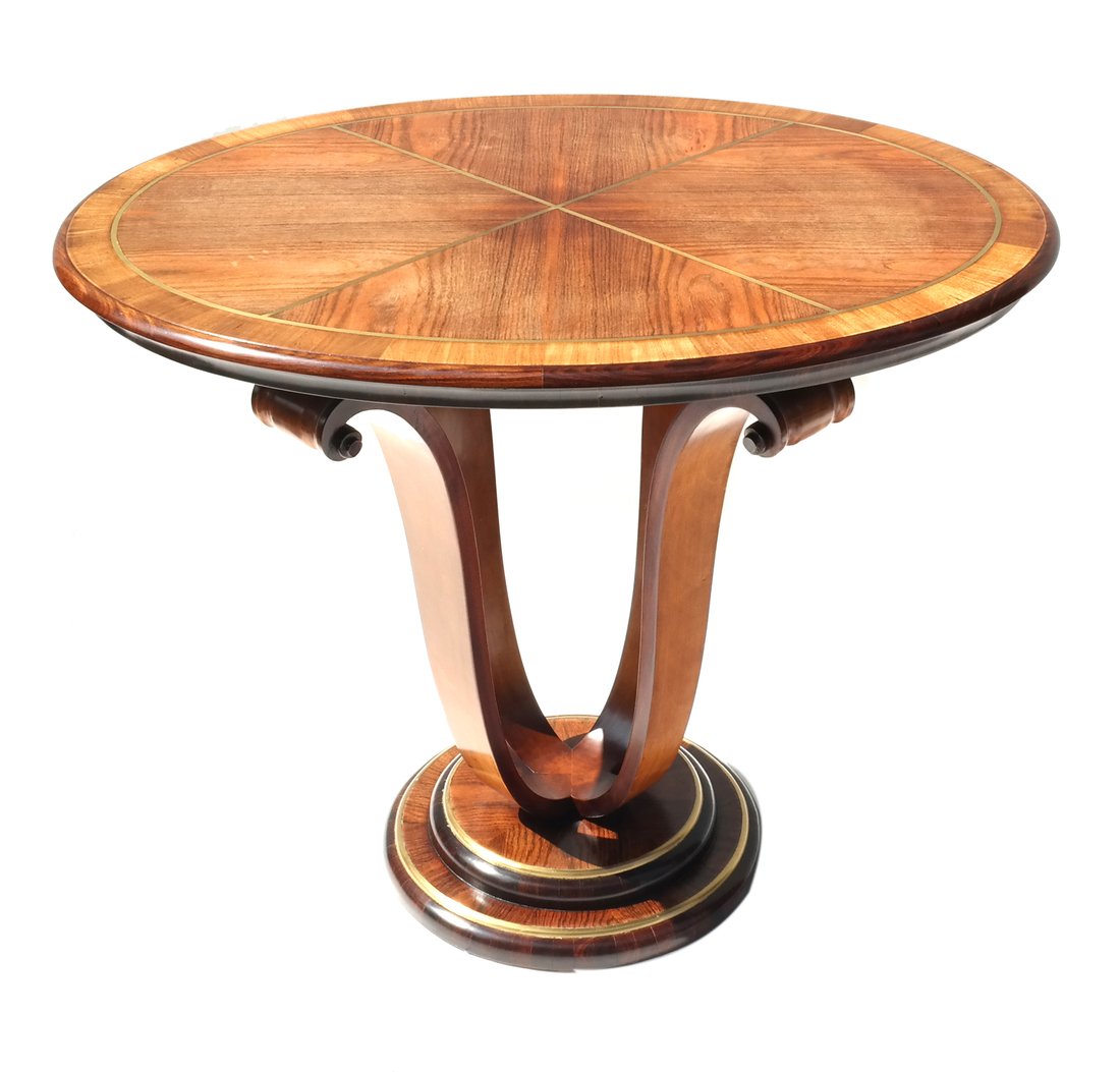 Ruhlmann Style Oval Occasional Table (1 of 8)