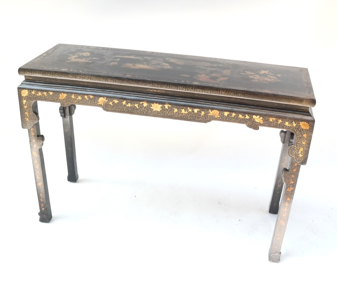 Chinese Lacquered Table (1 of 9)