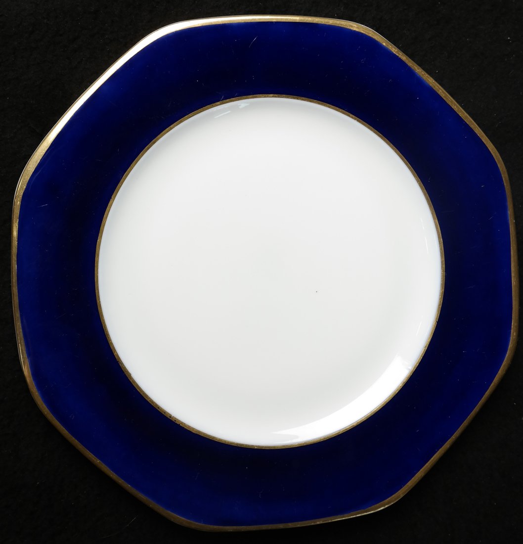 12 Dessert Plates Crescent "England" (1 of 5)