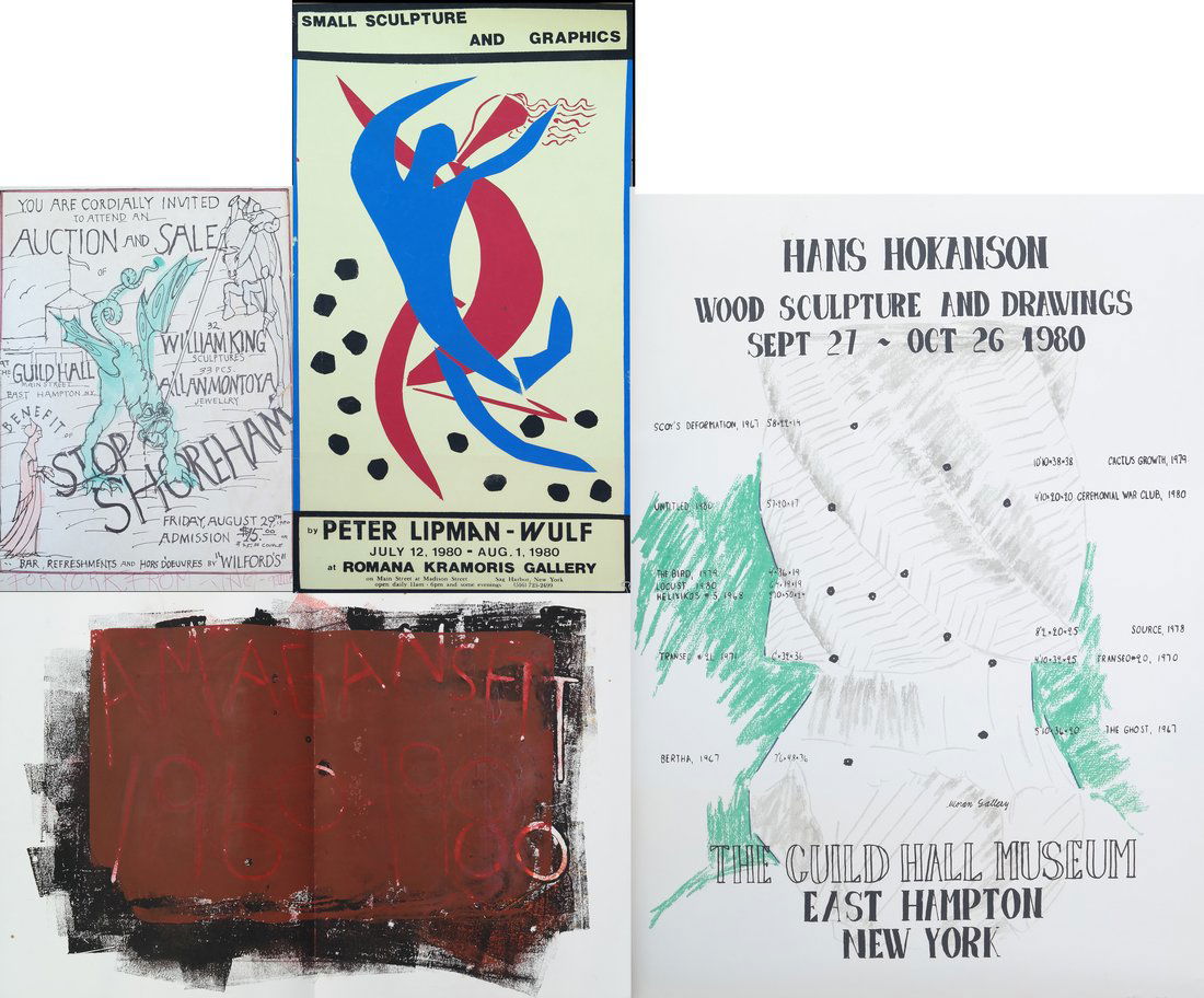 Lot of 4 Art Announcements (1 of 10)