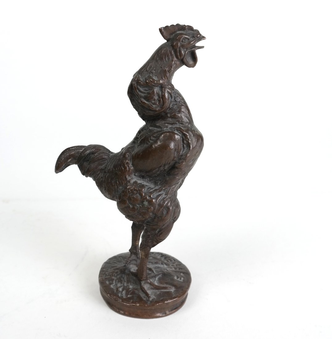 Emmanuel Fremiet, Bronze Rooster (1 of 5)