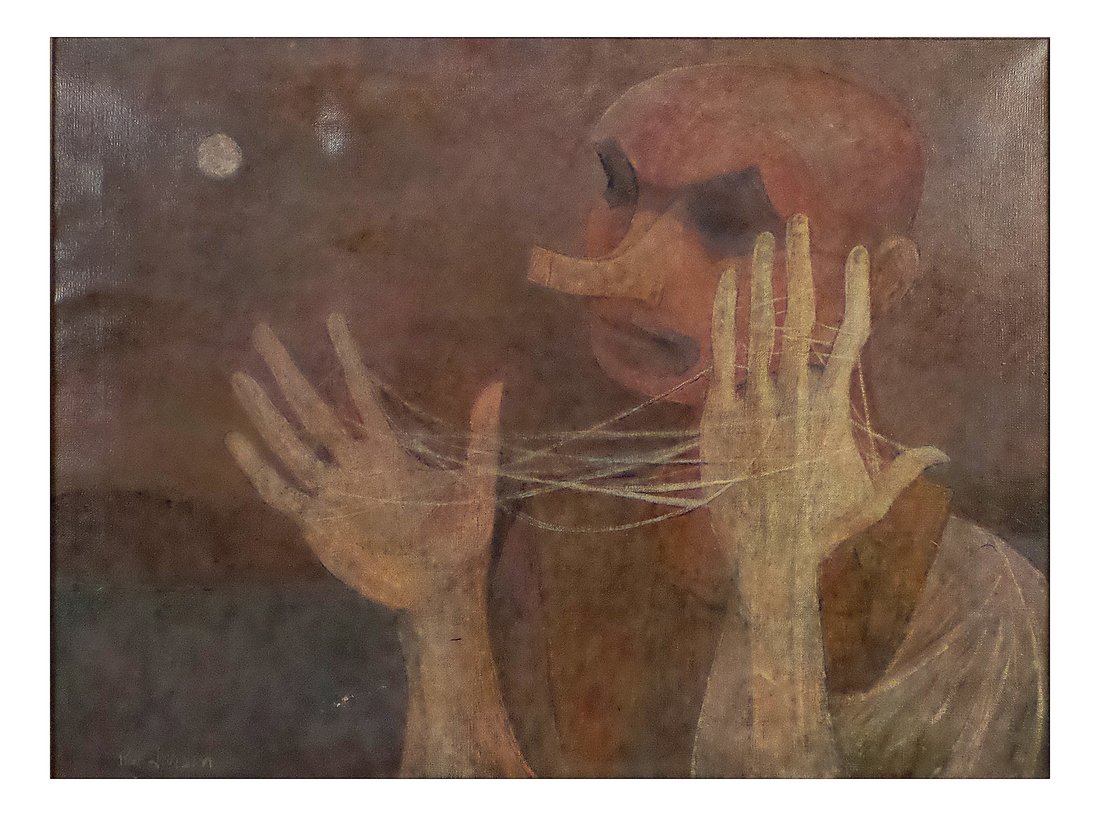 R.W. Larsen, Oil on Canvas - Harlequin (1 of 9)