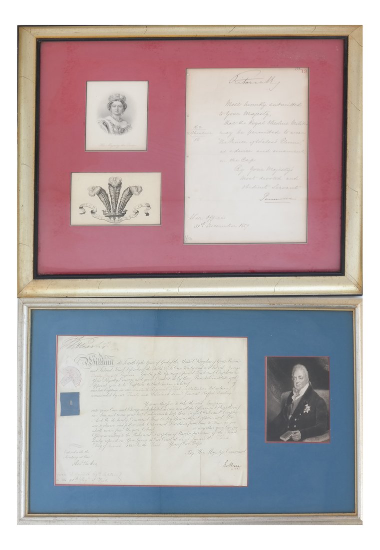 2 Autographed Documents, Queen Victoria (1 of 10)