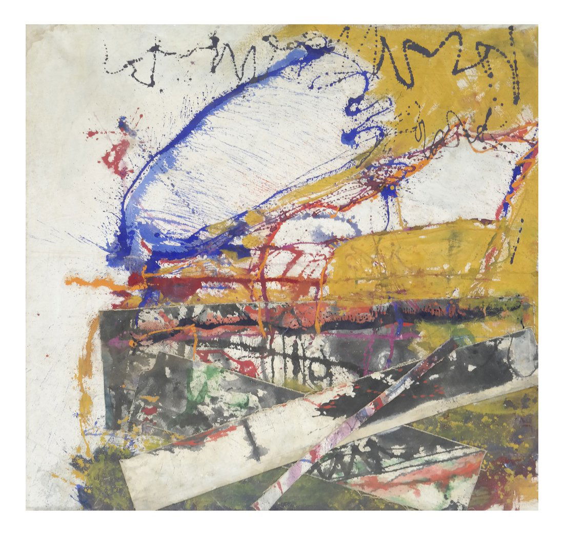 Abstract Mixed Media Painting (1 of 6)