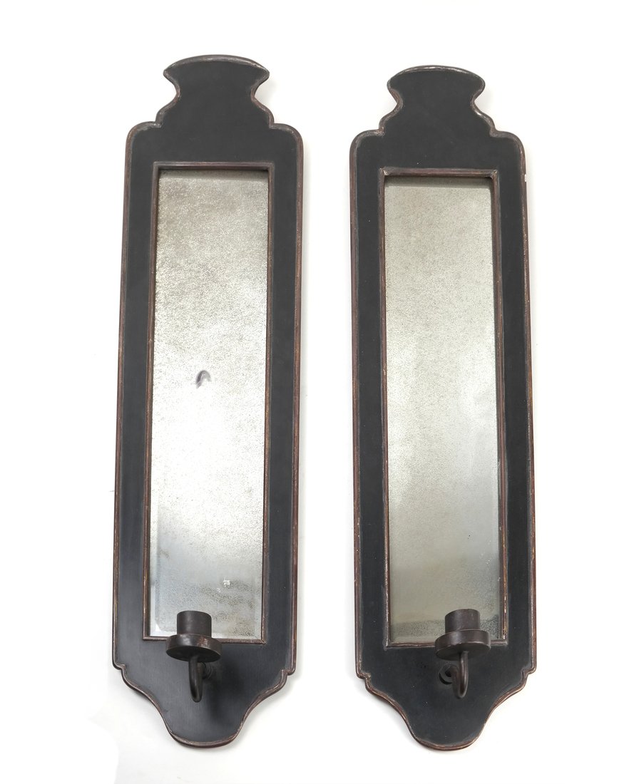 Pair of Mirrored Wall Sconces (1 of 7)