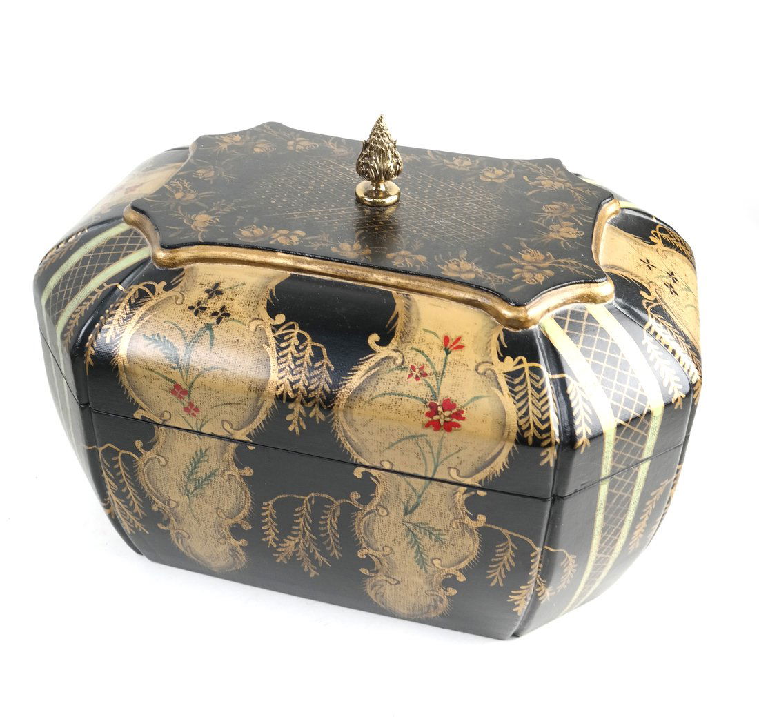 Regency Style Painted Box (1 of 8)