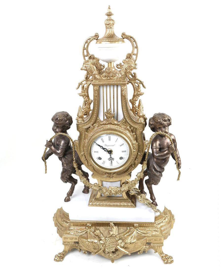 French 19th Century Style Mantle Clock (1 of 10)
