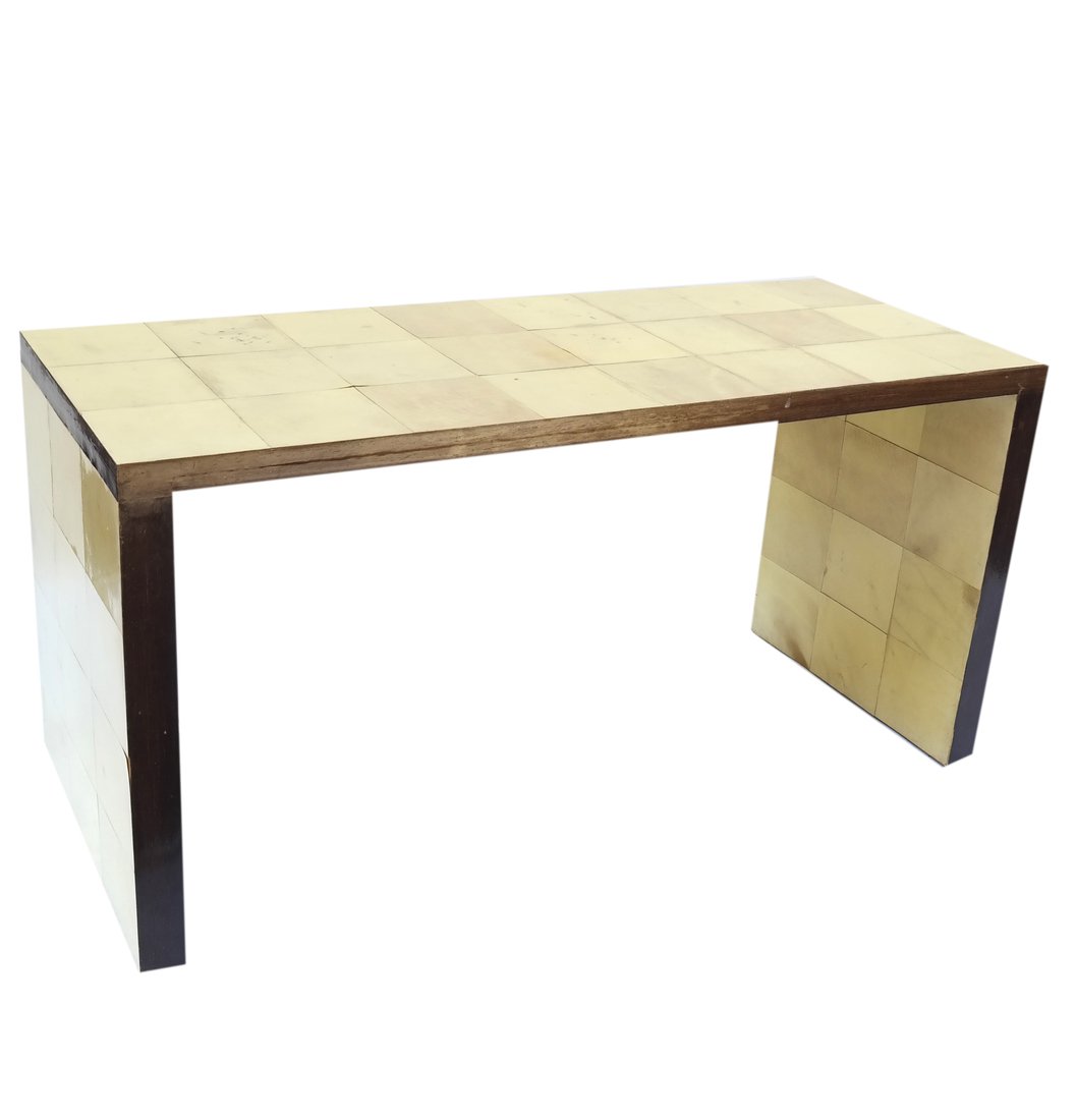 Contemporary Parchment Style Console (1 of 9)