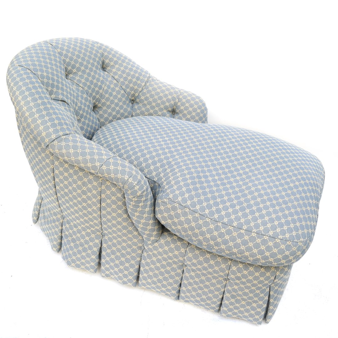 Contemporary Tufted Chaise Lounge (1 of 7)