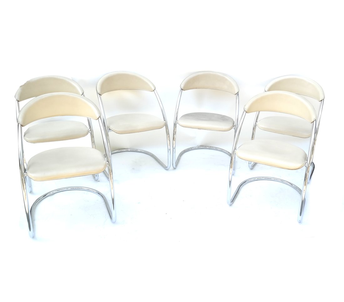 Set of Six Modern Side Chairs (1 of 8)