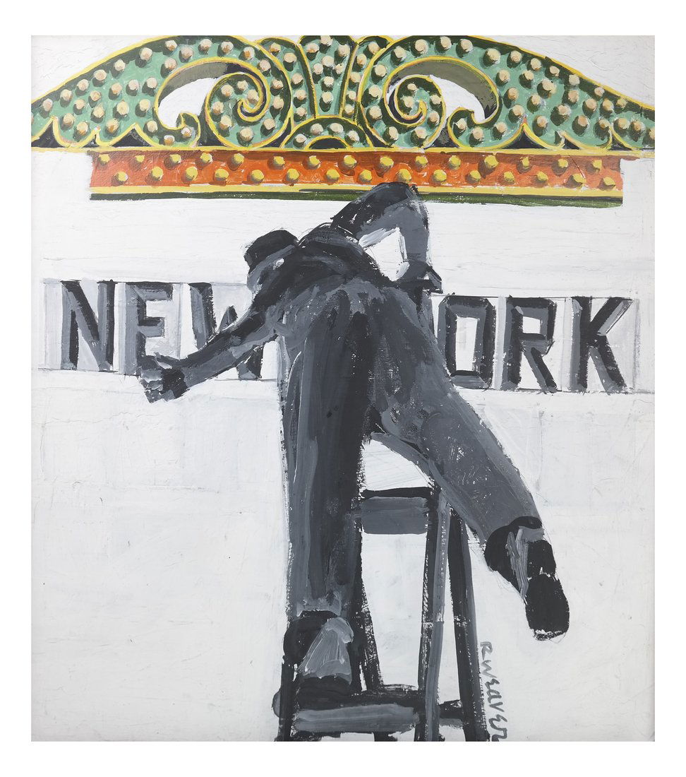 Robert Weaver, "New York", Painting (1 of 6)