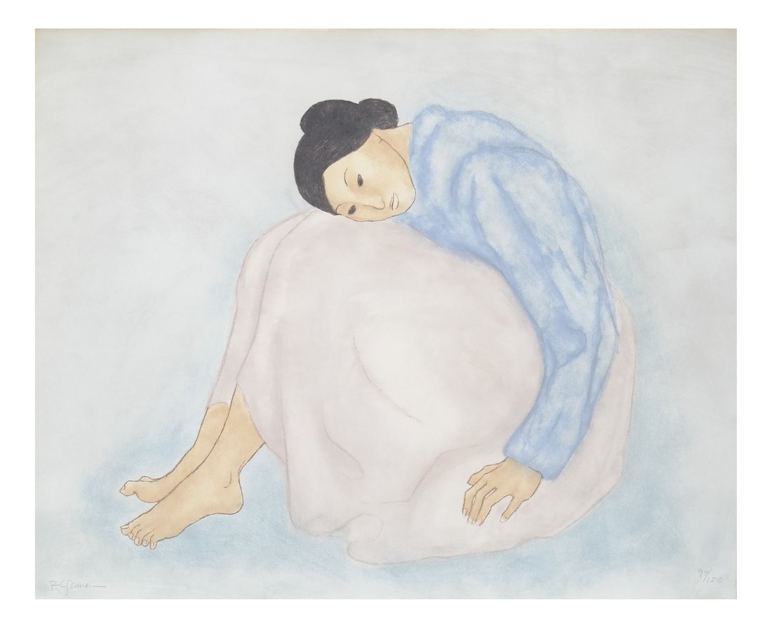 R.C. Gorman Framed Lithograph (1 of 7)