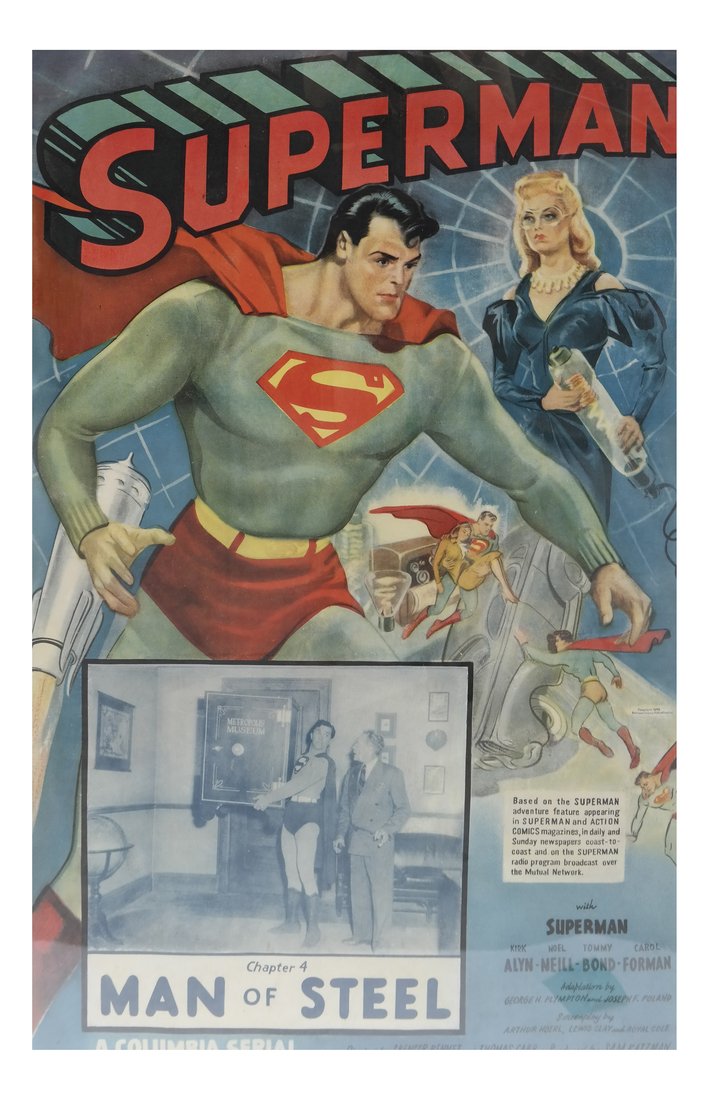 Superman 1948 Type Theatrical Poster (1 of 5)