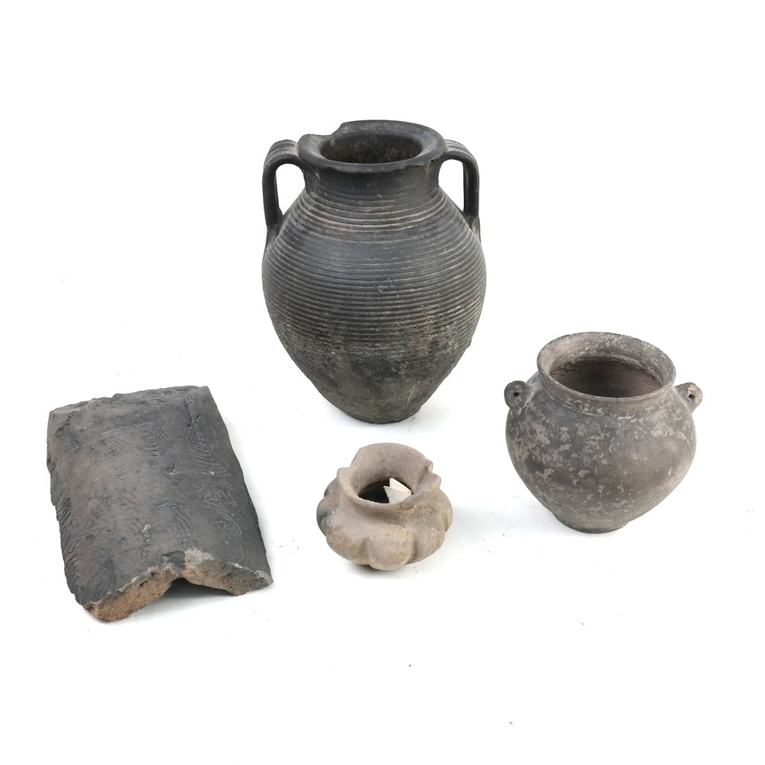 Lot of 4 Antique Pottery Items (1 of 7)