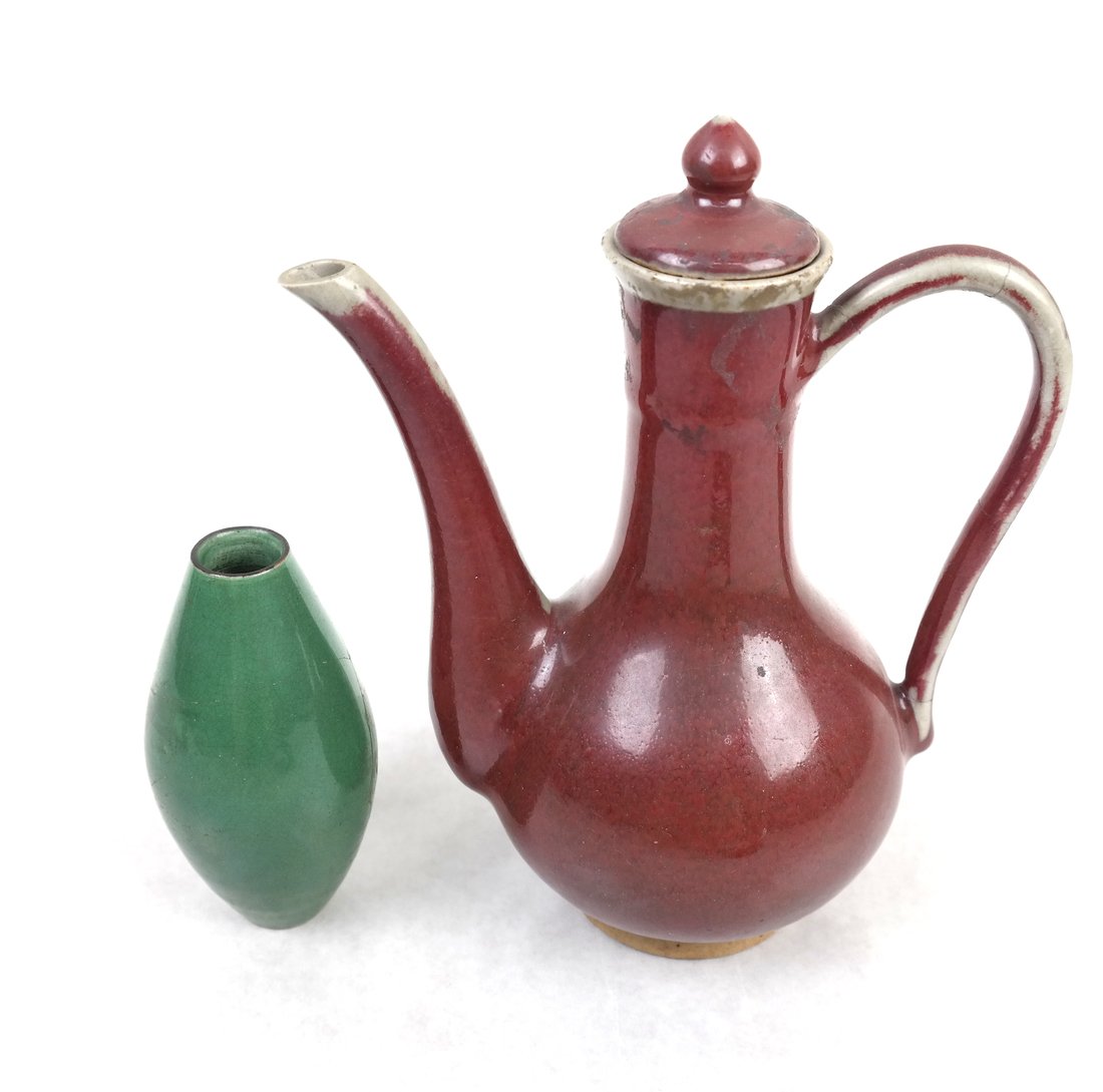 Two Chinese Glazed Pottery Tablewares (1 of 8)