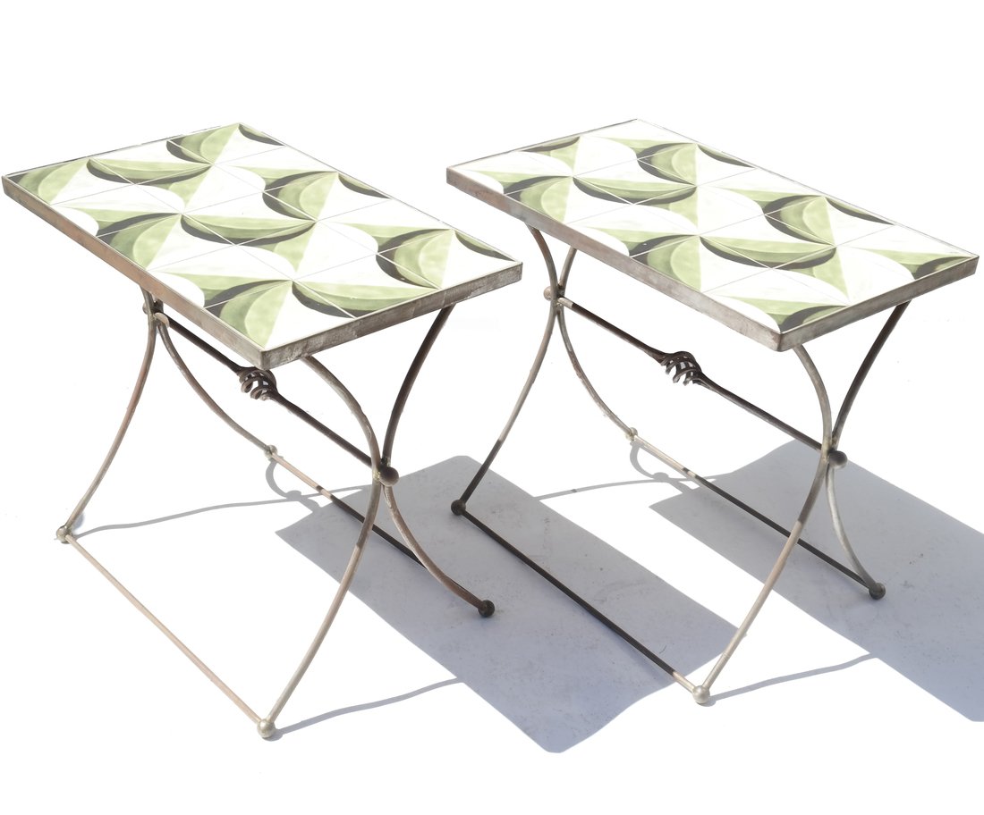 McDevitt Sclwyn Ceramic Tile Top Tables (1 of 6)