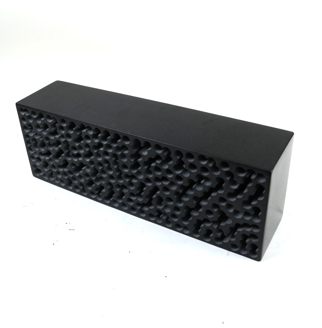 Black Marble Contemporary Sculpture (1 of 6)