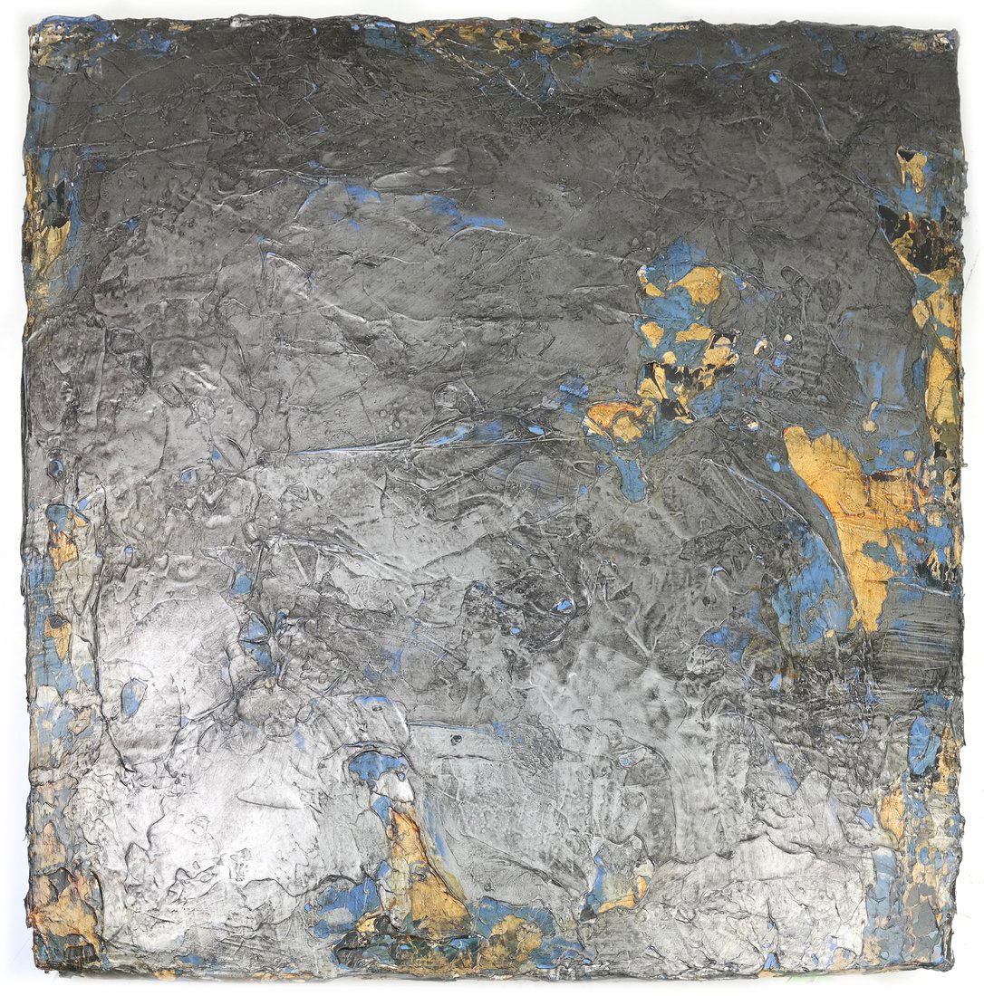 Bill Thompson Abstract Acrylic on Wood (1 of 6)