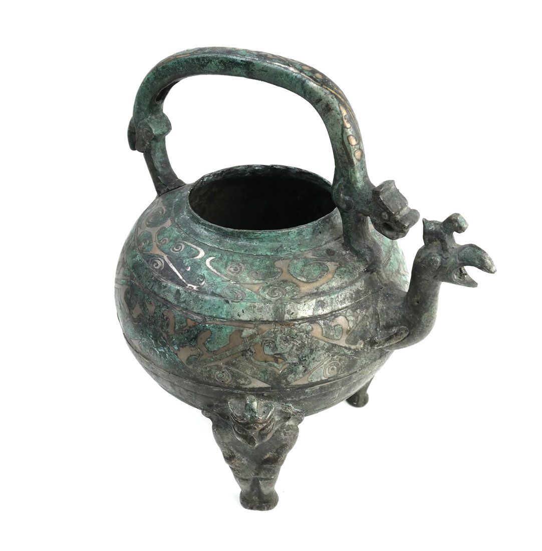 Ancient Asian Style Bronze Vessel (1 of 6)