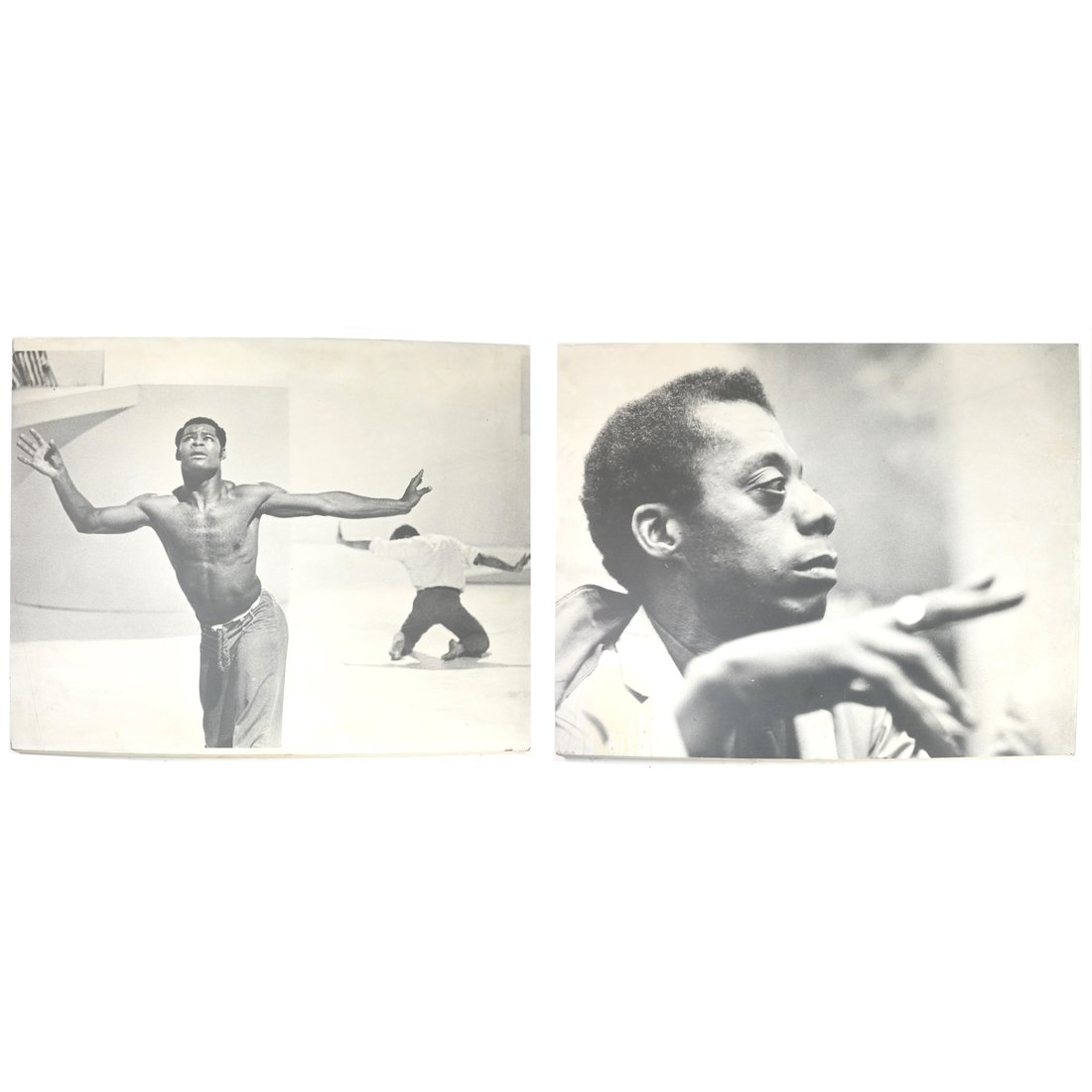 Two Black & White Mounted Photographs (1 of 10)