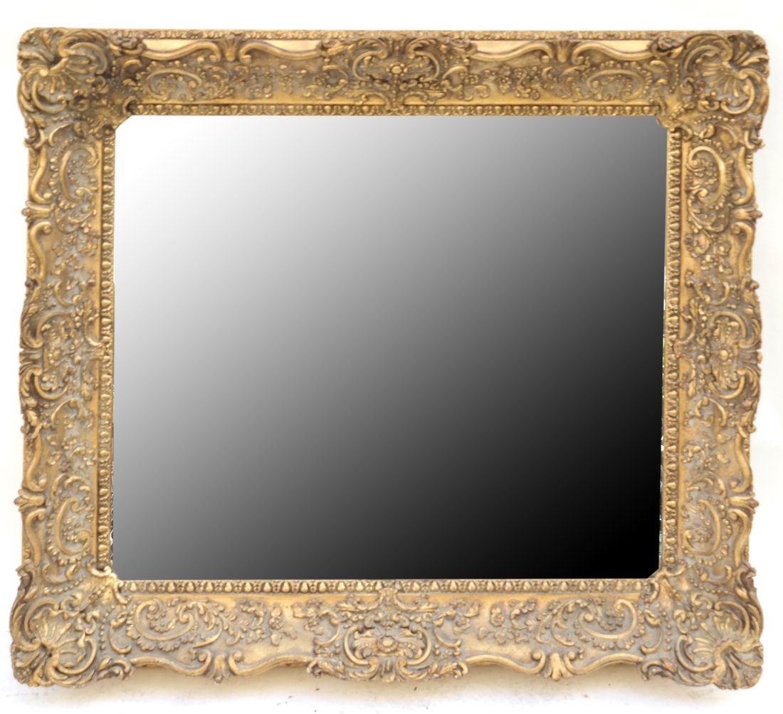 Rococo Style Gilt Framed Mirror (1 of 6)