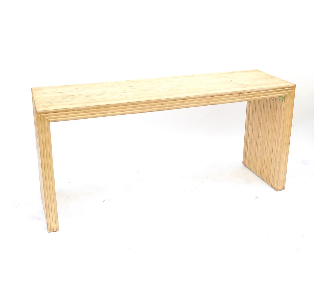 Bamboo Console Table (1 of 6)