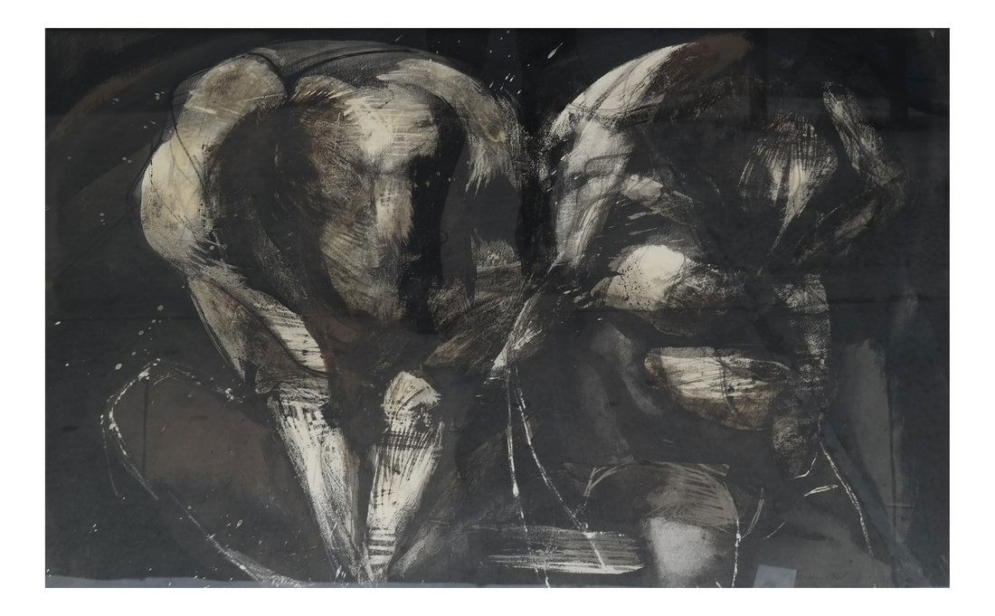 Rico Lebrun, Two Figures (1 of 6)